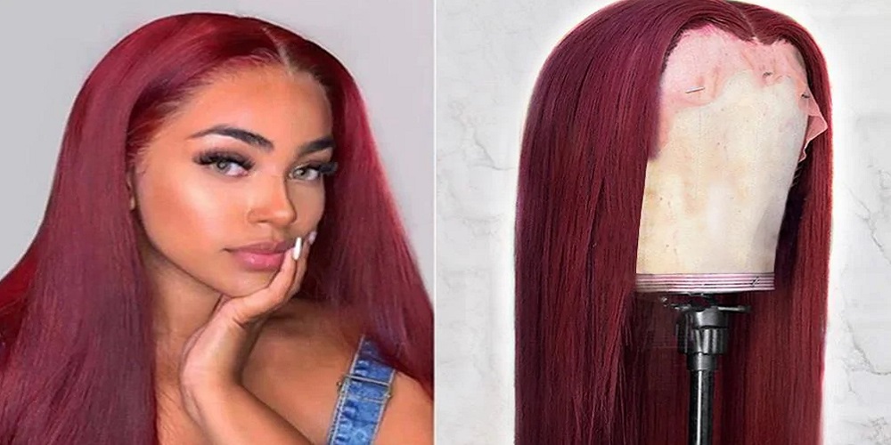 Does a burgundy wig look good?