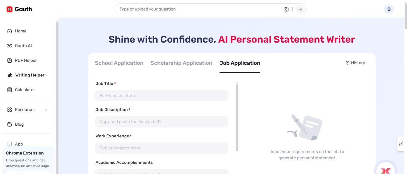 Personal Statement Example: Tailoring Your Statement to Different Courses